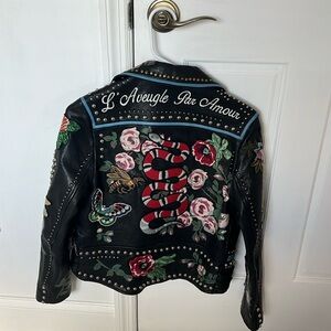 Studded Leather Jacket